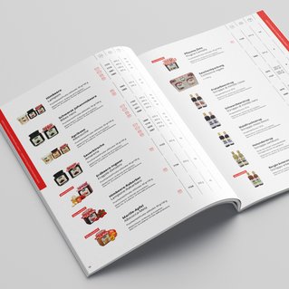 Illustration der Referenzen von Martina Leimegger: Horvat Produktkatalog